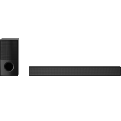 LG SNH5 600W 4.1Ch Soundbar with Wired Subwoofer – Black Color, One-Year Warranty by the Official