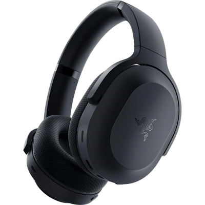 رايزر سماعات جيمينج لاسلكية Barracuda 2.4GHz/Bluetooth - ضمان سنتين من المستورد الرسمي - اللون أسود