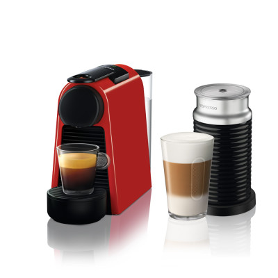 Nespresso Essenza Mini Espresso Machine D30 – Red – Official Importer Warranty
