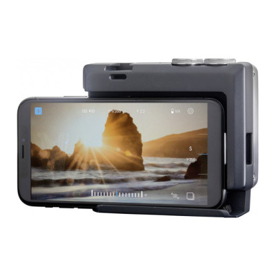 مقبض Pictar الذكي للتصوير باستخدام اجهزة الهواتف الذكية والكاميرات لون أسود موديل MW-PT-PRO BS 60